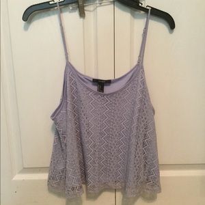 Purple tank top